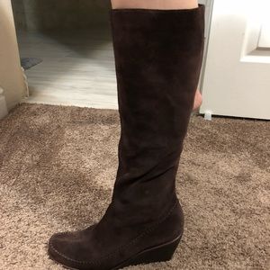 Aerosoles suede knee high boot